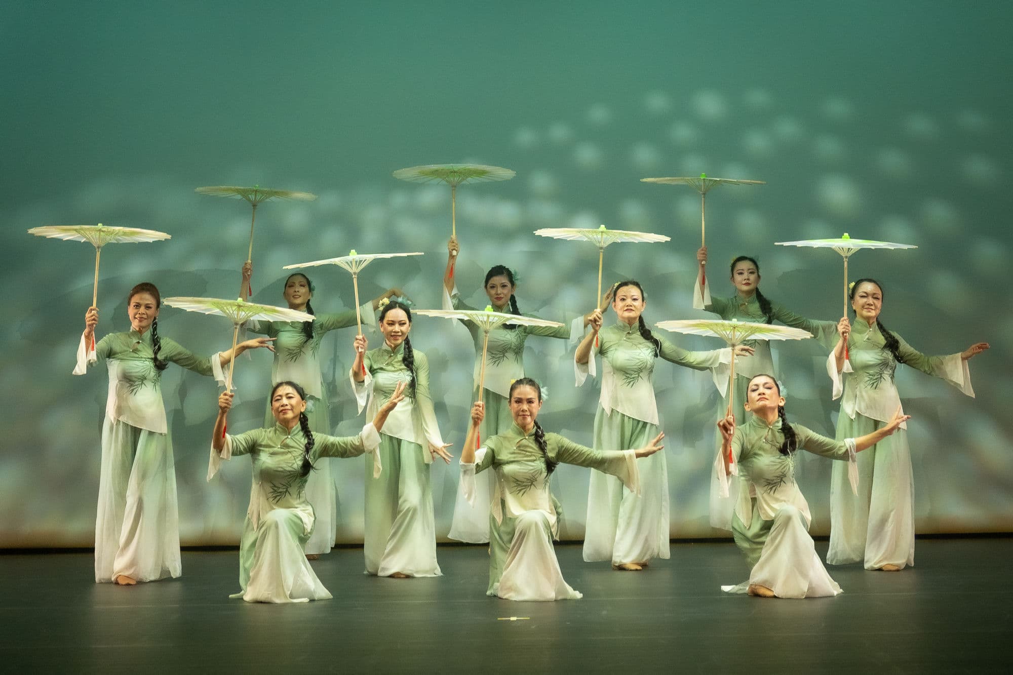 A dancer arriving for an evening class